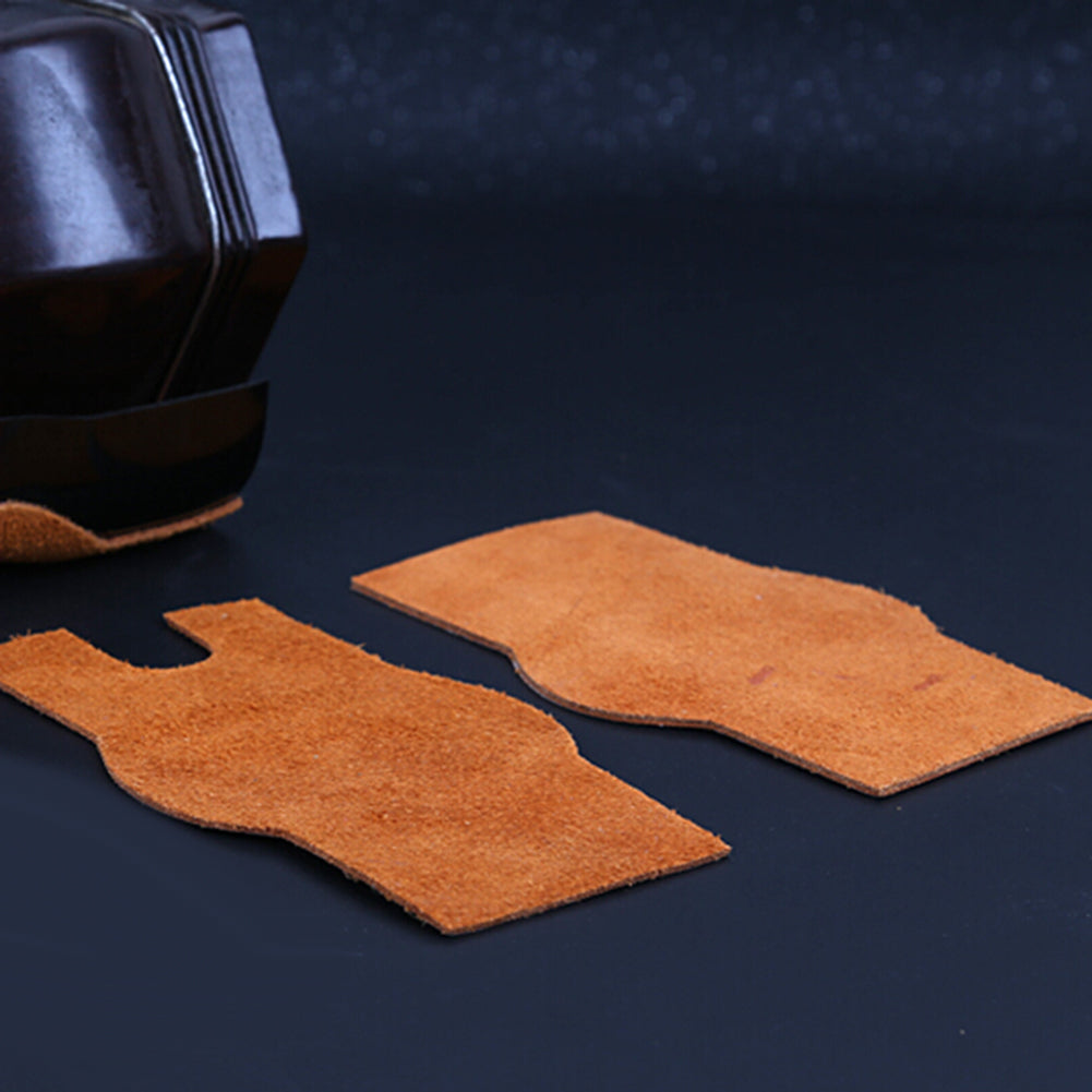 Chinese Violin Erhu Durable Musical Instrument Cowhide Leather Anti-slip Pad Mat