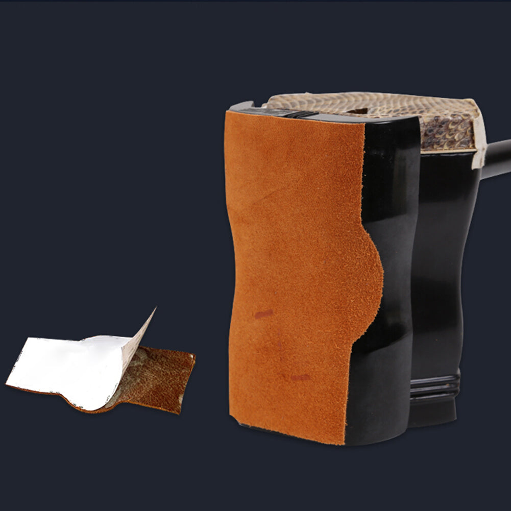 Chinese Violin Erhu Durable Musical Instrument Cowhide Leather Anti-slip Pad Mat