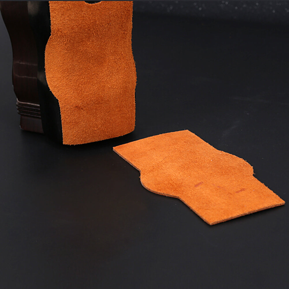 Chinese Violin Erhu Durable Musical Instrument Cowhide Leather Anti-slip Pad Mat