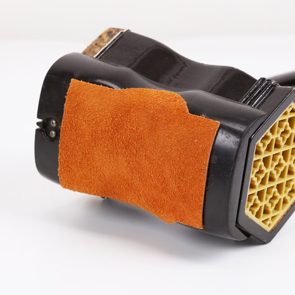 Chinese Violin Erhu Durable Musical Instrument Cowhide Leather Anti-slip Pad Mat