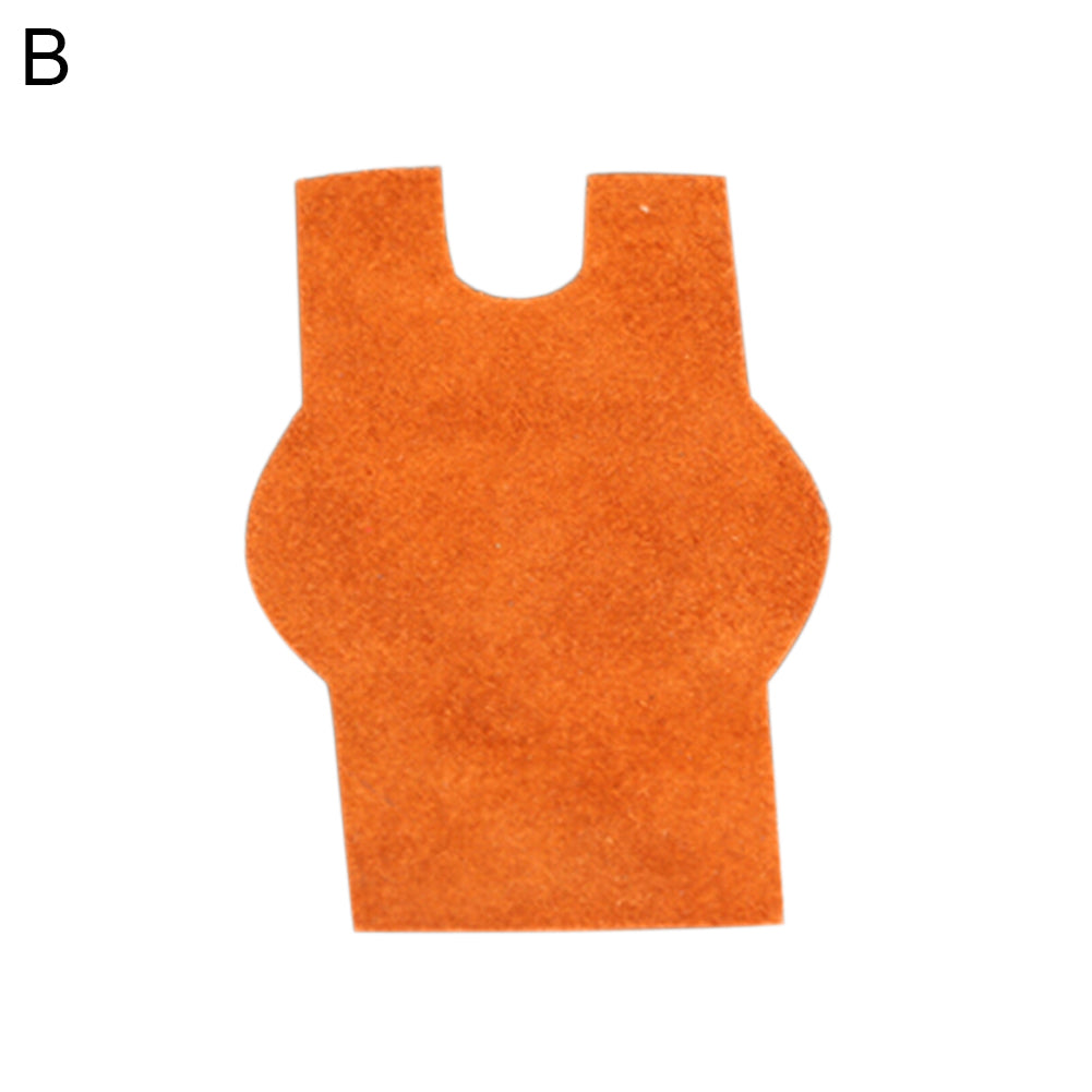 Chinese Violin Erhu Durable Musical Instrument Cowhide Leather Anti-slip Pad Mat