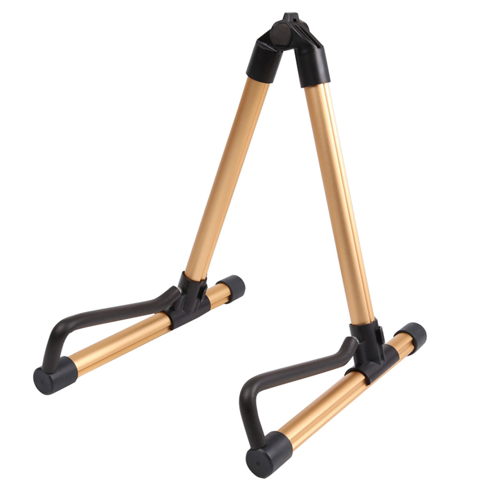 Music Floor Stand Holder Universal Folding Frame Acoustic Electric Wooden Guitar