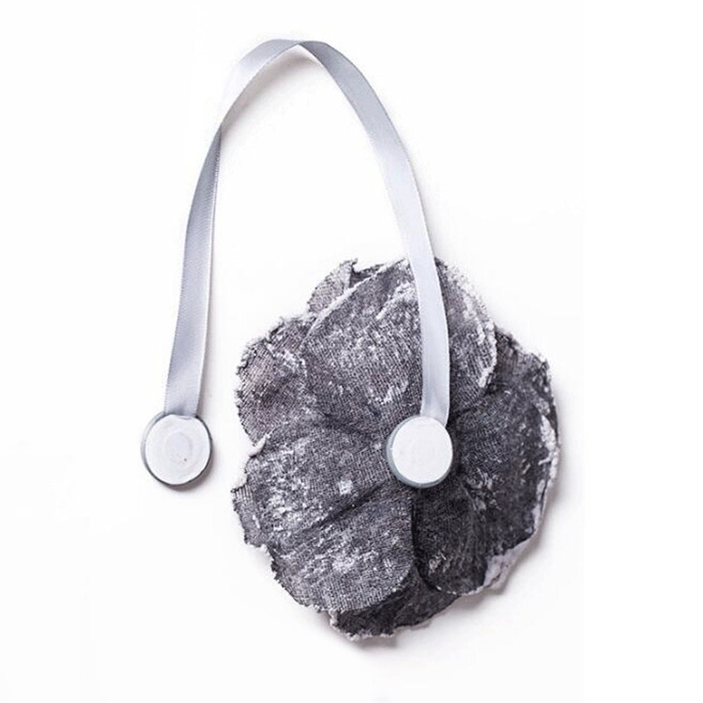 Flower Shape Window Curtain Tieback Magnetic Buckle Drape Holdback Home Decor