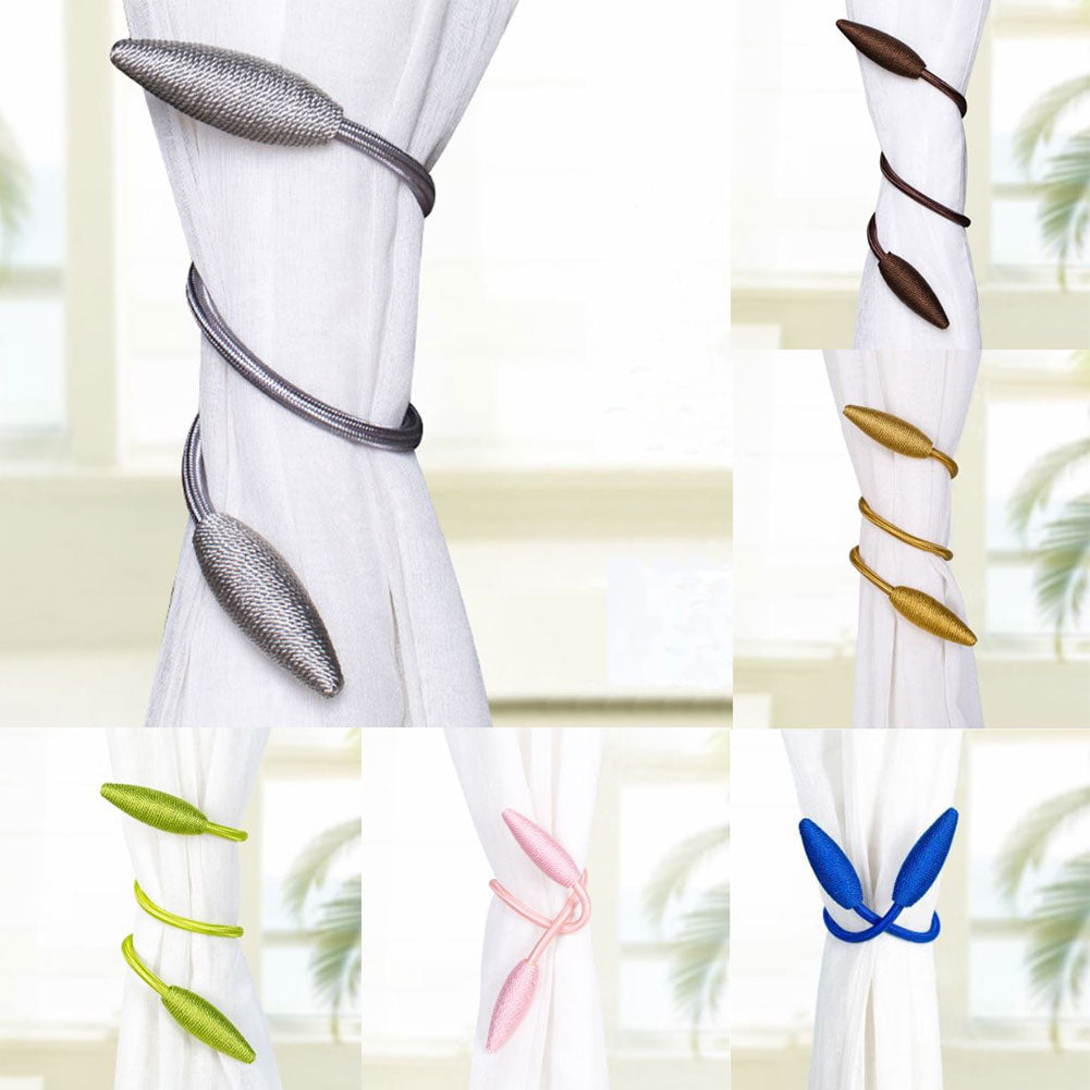 Twining Windows Curtain Tieback Holdbacks Buckle Holder Rope Clip Decoration