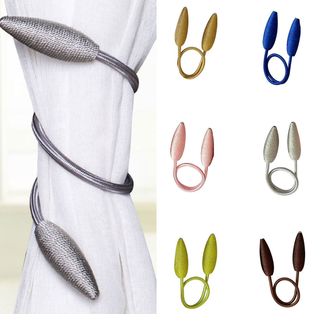 Twining Windows Curtain Tieback Holdbacks Buckle Holder Rope Clip Decoration