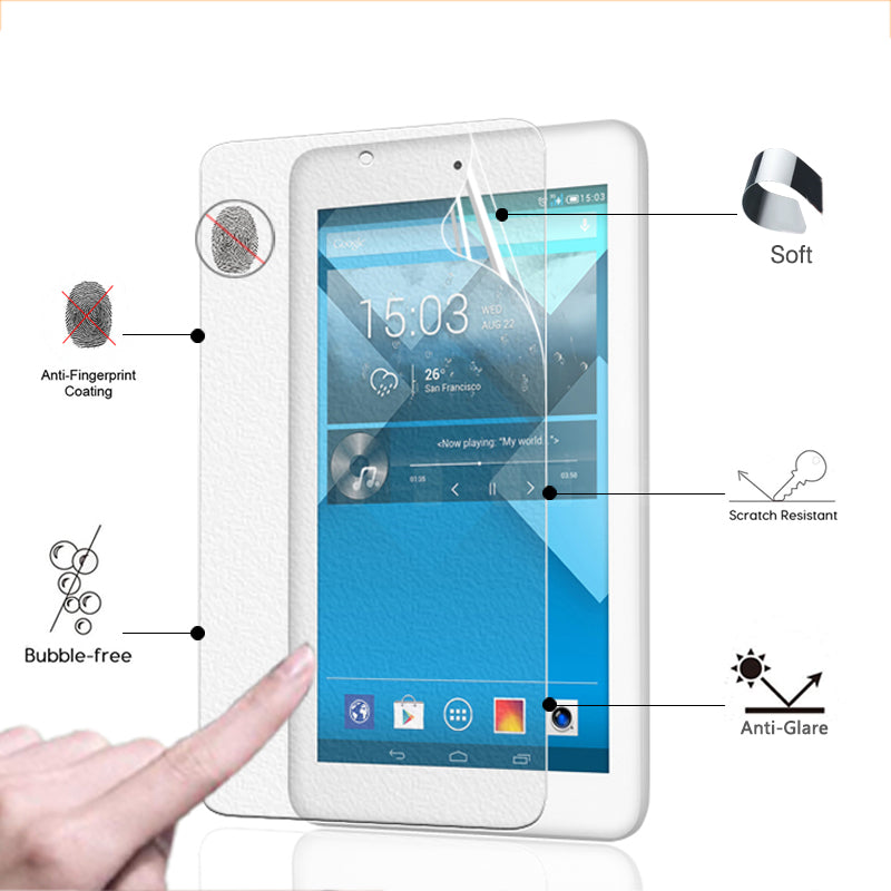 1 Pieces Anti-Scratch Matte Film For Alcatel Tablet Screen Protectors Film