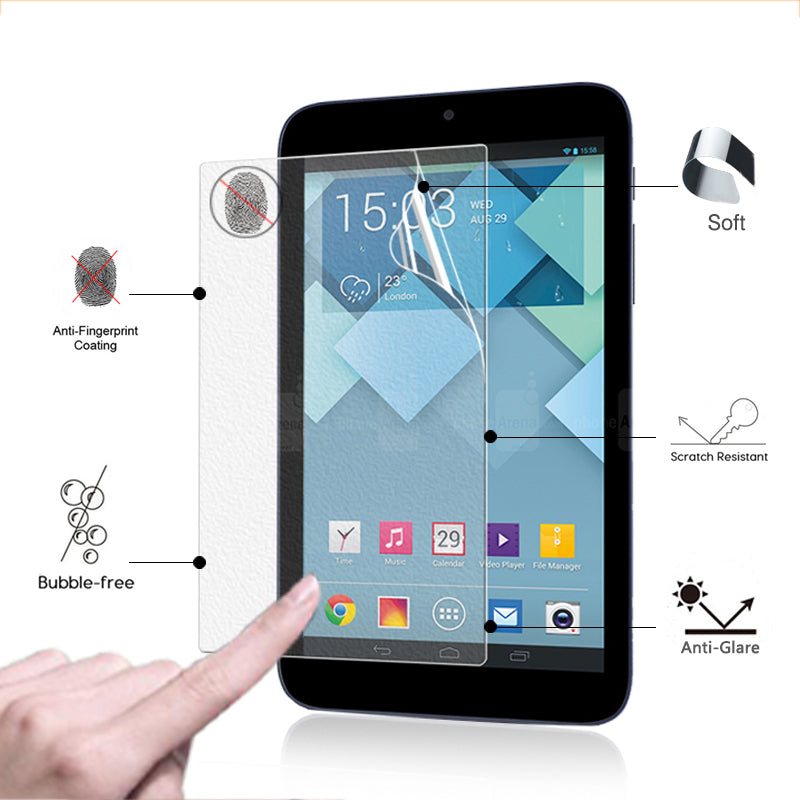 1 Pieces Anti-Scratch Matte Film For Alcatel Tablet Screen Protectors Film