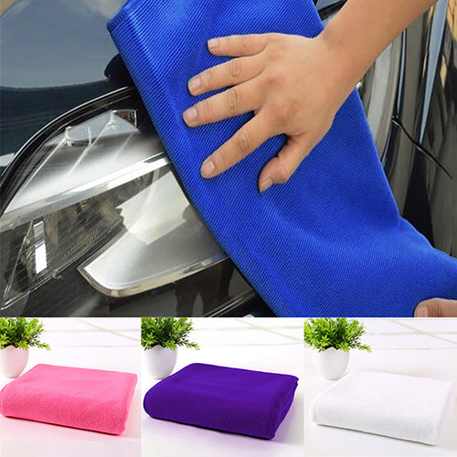 Bathroom Kitchen Supplies Car Wash Microfiber Towel Hand Face Shower Washcloth