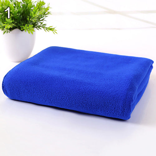 Bathroom Kitchen Supplies Car Wash Microfiber Towel Hand Face Shower Washcloth