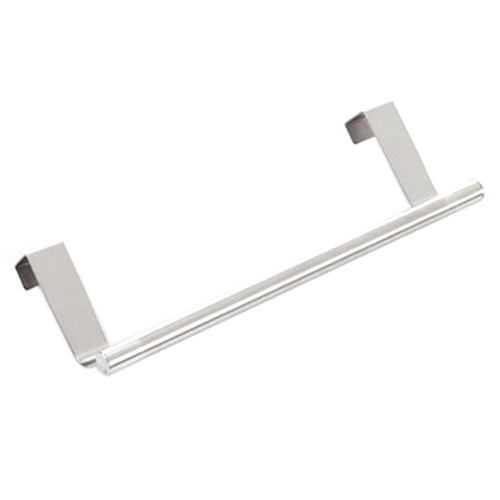 Bathroom Kitchen Cabinet Over Door Hanging Stainless Steel Towel Rack Holder Hanger