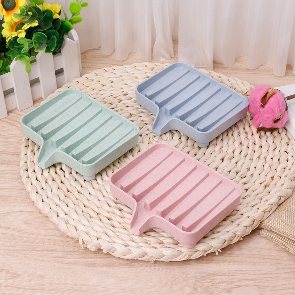 Bathroom Draining Soap Box Kitchen Sink Sponge Drainage Dish Holder Container