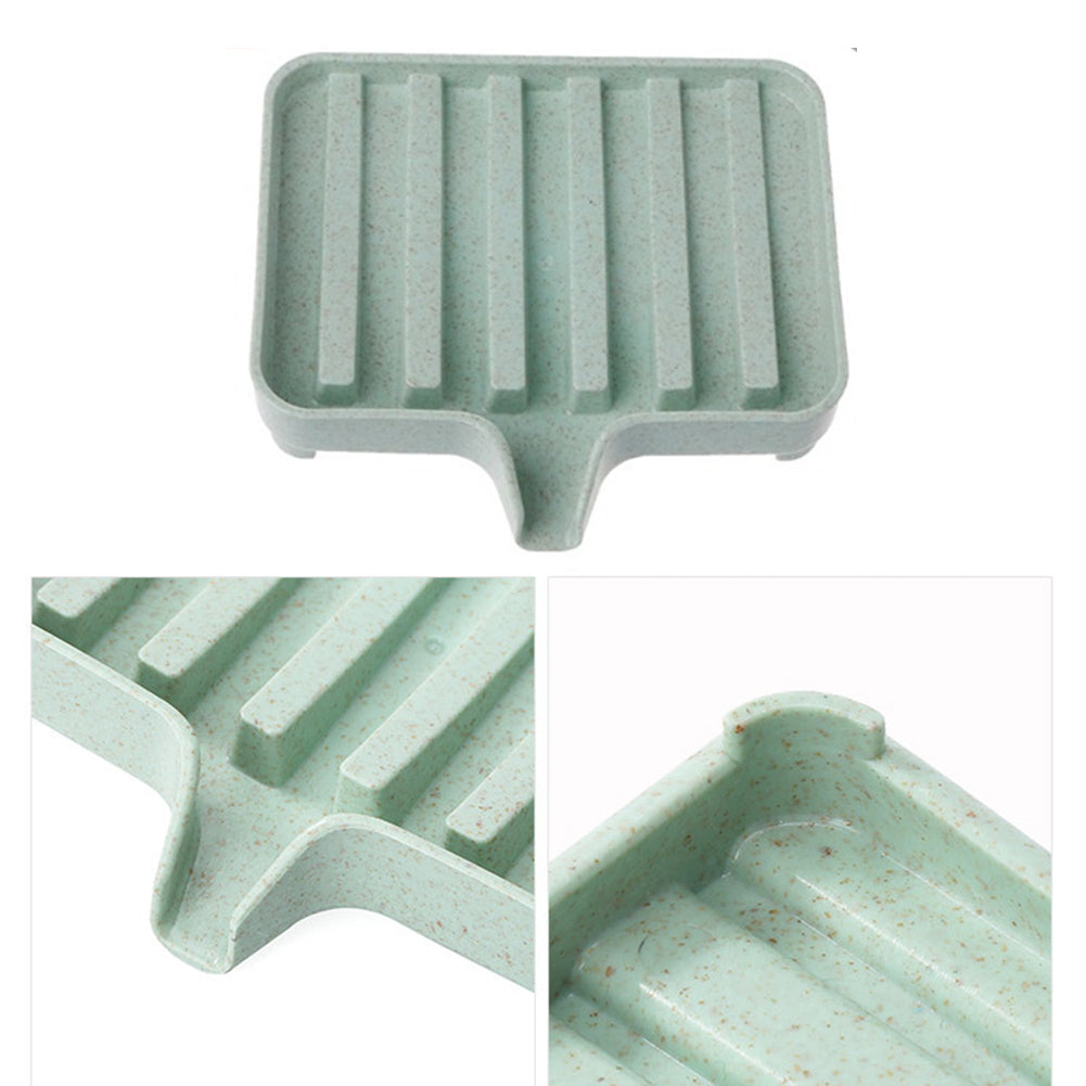 Bathroom Draining Soap Box Kitchen Sink Sponge Drainage Dish Holder Container