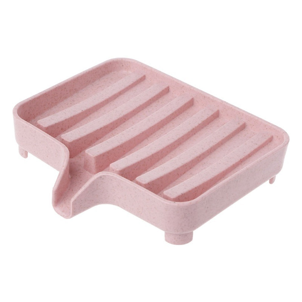 Bathroom Draining Soap Box Kitchen Sink Sponge Drainage Dish Holder Container