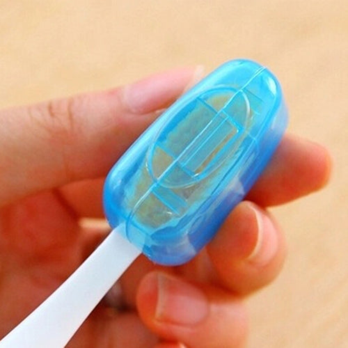 5Pcs Portable Toothbrush Cover Holder Travel Hiking Camping Brush Cap Case