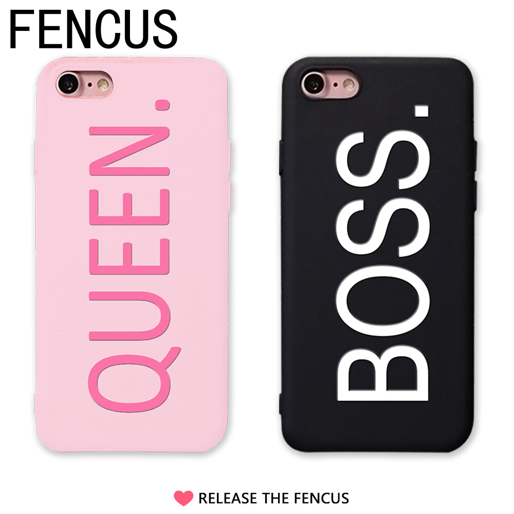 Xiaomi 6 Redmi Note 3 4 4X 5 5A Prime Cover Queen Boss Soft Phone cases