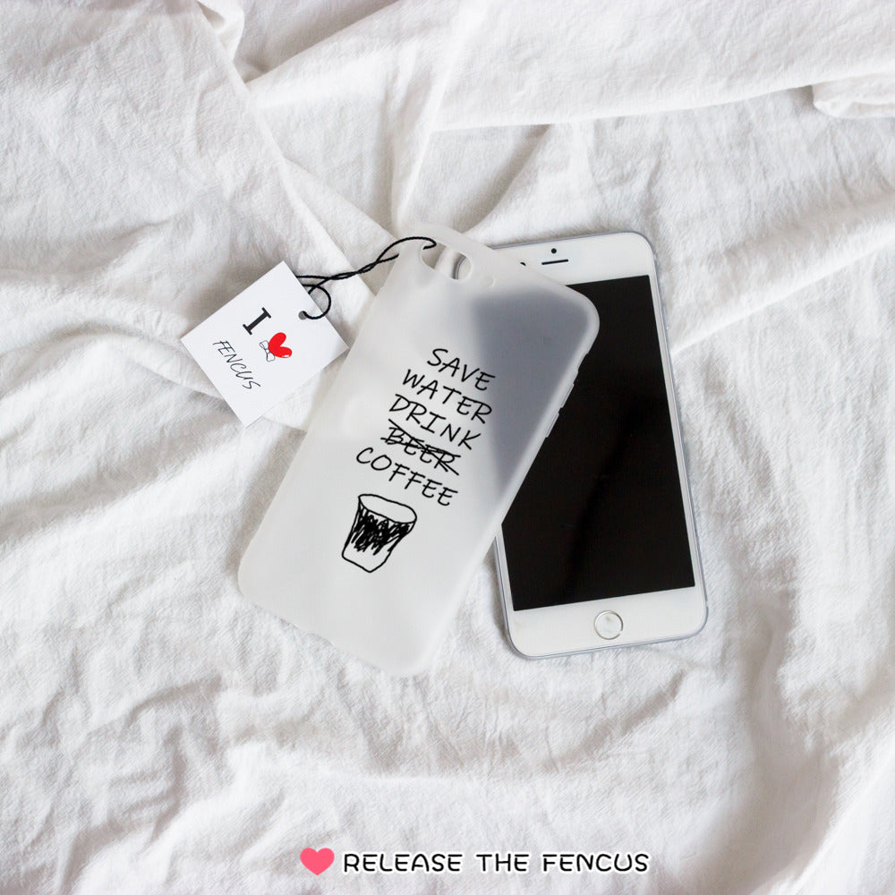 Vivo V9 Y71 Y81 Back Cover Couple Drink Coffee Soft Phone cases