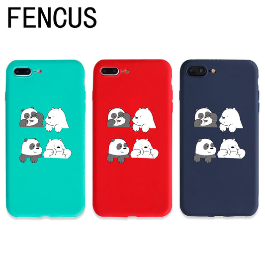 Xiaomi Redmi Note 5 5A Prime Cover Chat Bear Soft TPU Phone cases