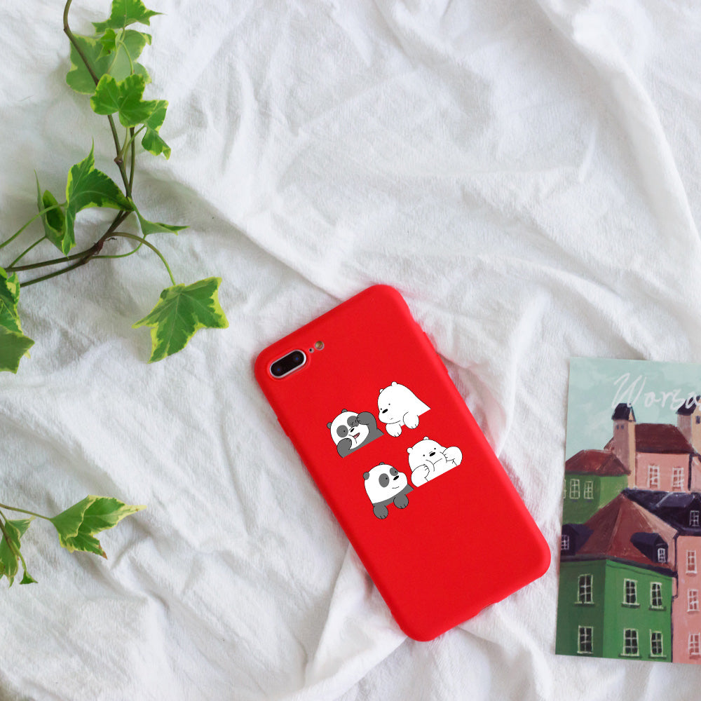 Xiaomi Redmi Note 5 5A Prime Cover Chat Bear Soft TPU Phone cases