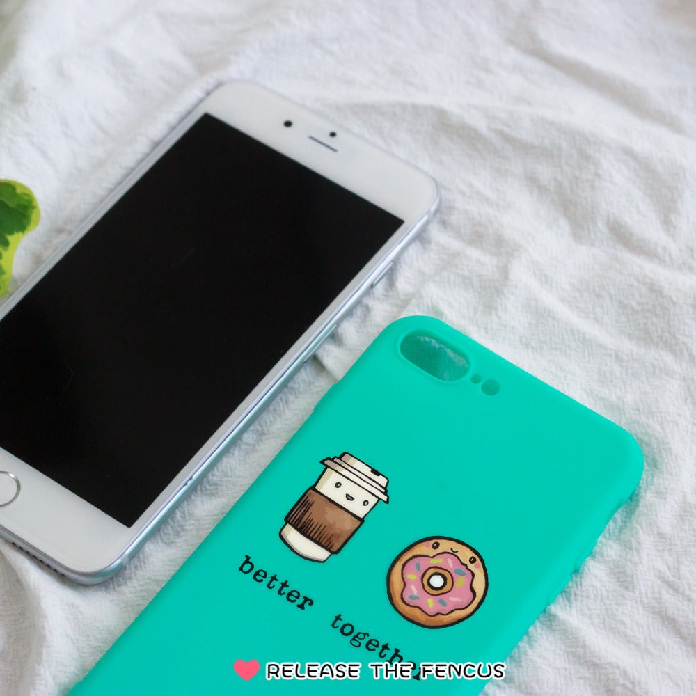 Samsung Galaxy S8 S9 Plus Note 8 Back Cover Food Hamburger Soft Phone cases