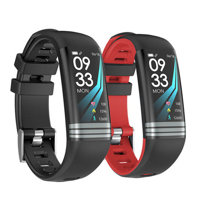 Color HD IPS Screen Fitness Bracelet Tracker Smart Band Pedometer Blood Pressure Sports Watch Heart Rate Blood Oxygen Wristband