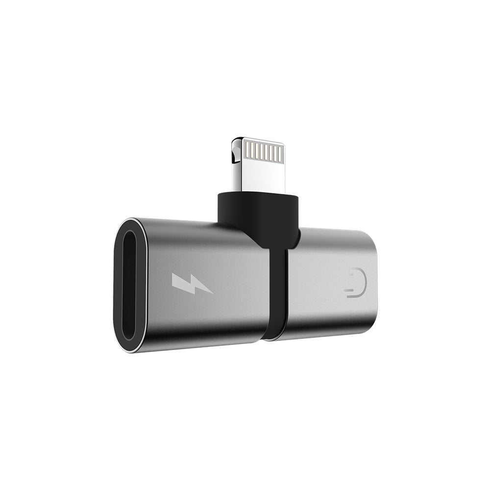 Iphone Double Female T-Shaped Audio Adapter