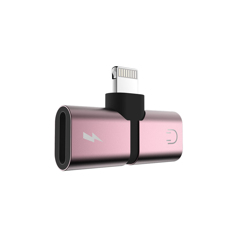 Iphone Double Female T-Shaped Audio Adapter