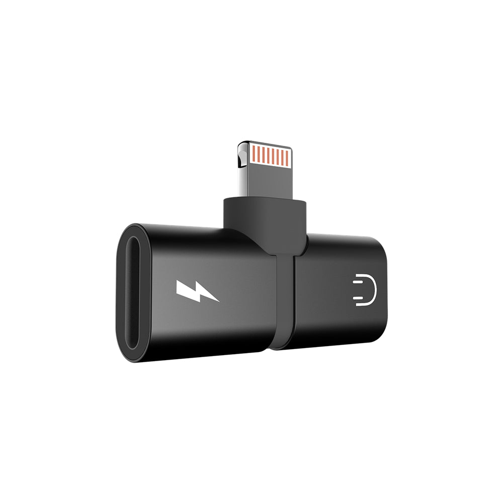 Iphone Double Female T-Shaped Audio Adapter