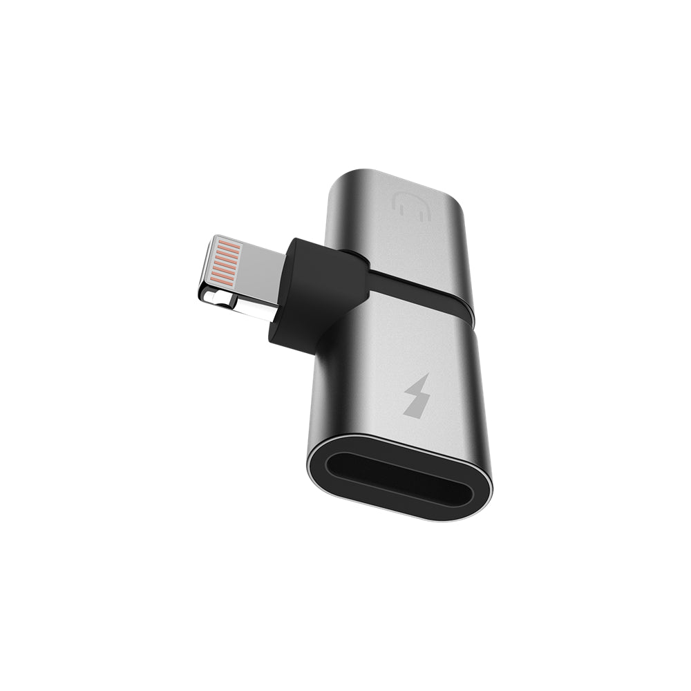 Iphone Double Female T-Shaped Audio Adapter