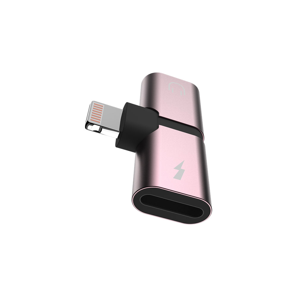 Iphone Double Female T-Shaped Audio Adapter