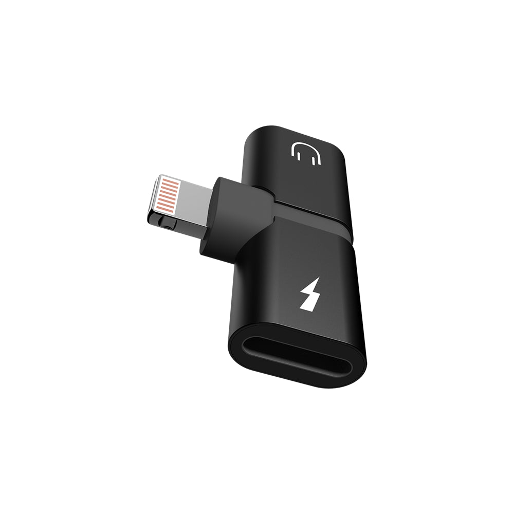 Iphone Double Female T-Shaped Audio Adapter