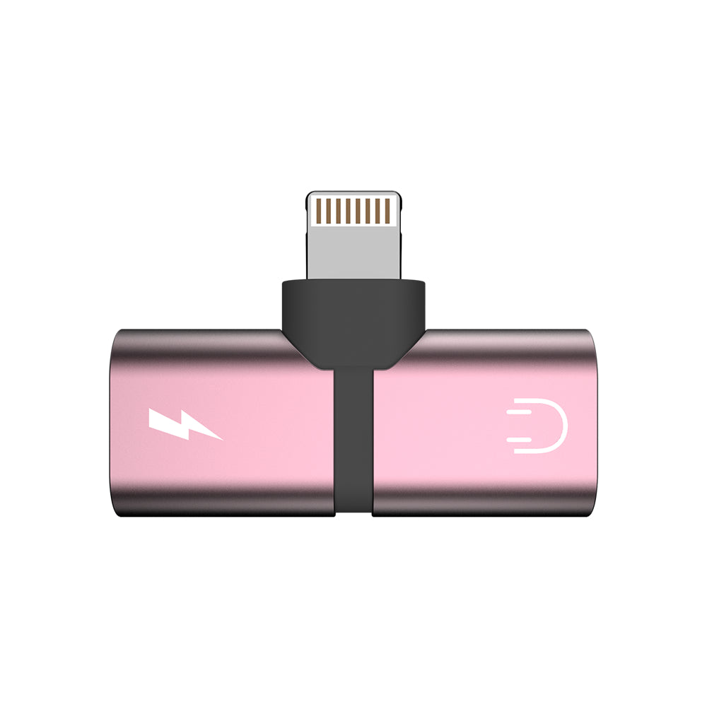 Iphone Double Female T-Shaped Audio Adapter