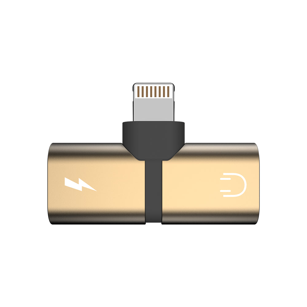 Iphone Double Female T-Shaped Audio Adapter