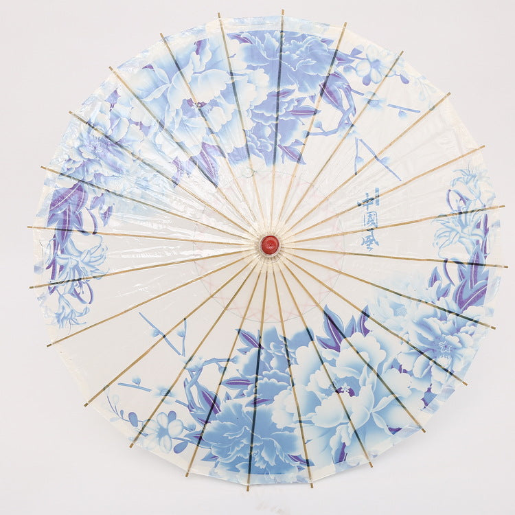 Handmade Oiled Paper Umbrella Bamboo Wooden Decorative Umbrella Women Classical Japanese Chinese Style Guarda Chuva
