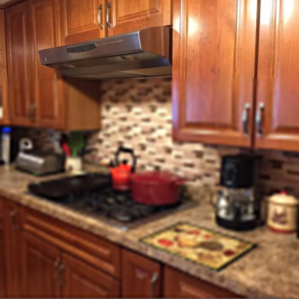 Modern 3D Tile Style Self-Adhesive Wallpaper Home Room DIY Wall Sticker Decor