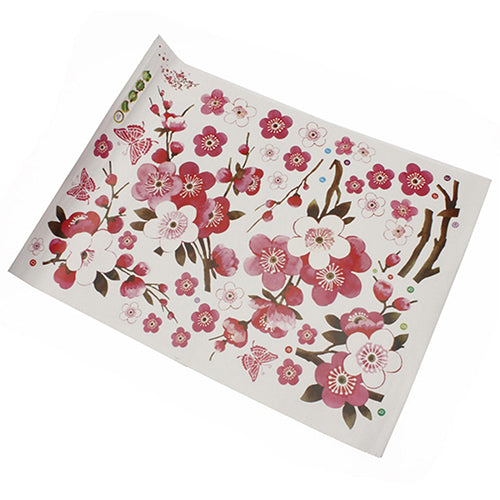 Removable Plum Flower Wall Sticker Home Decal Room Art DIY Decoration