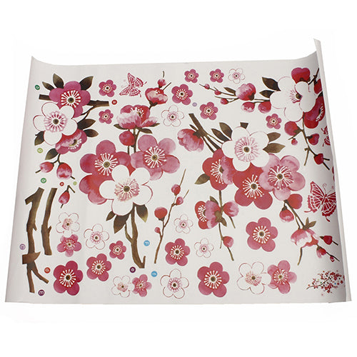 Removable Plum Flower Wall Sticker Home Decal Room Art DIY Decoration