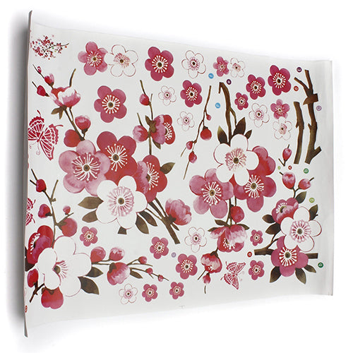 Removable Plum Flower Wall Sticker Home Decal Room Art DIY Decoration
