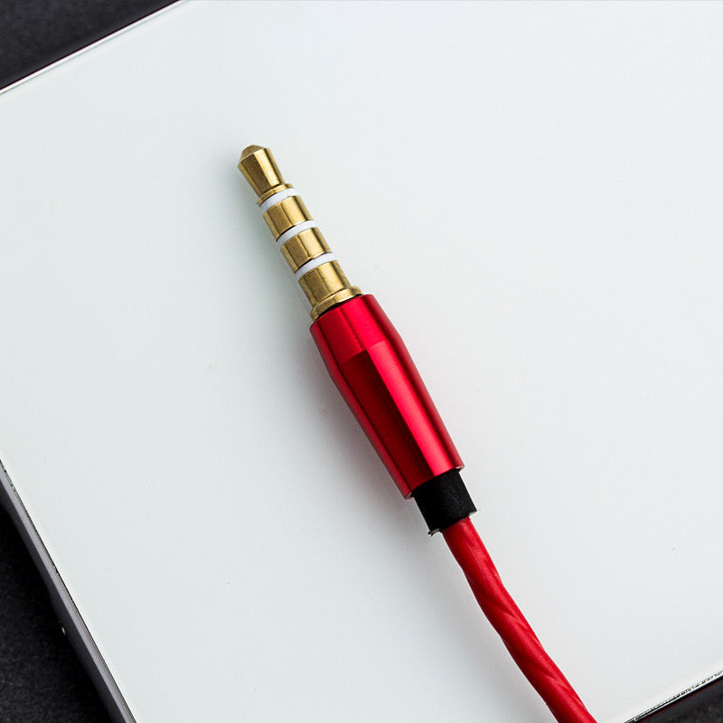 Metal Subwoofer In Ear Earphones with Microphone Fone De Ouvido Audifonos for All 3.5mm Phone