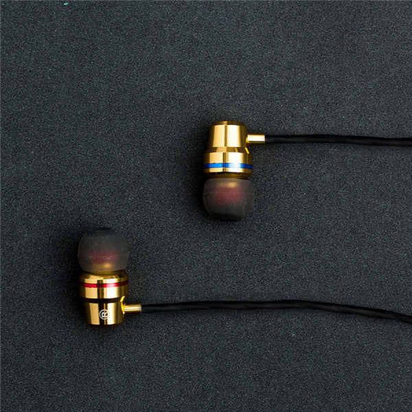 Metal Subwoofer In Ear Earphones with Microphone Fone De Ouvido Audifonos for All 3.5mm Phone