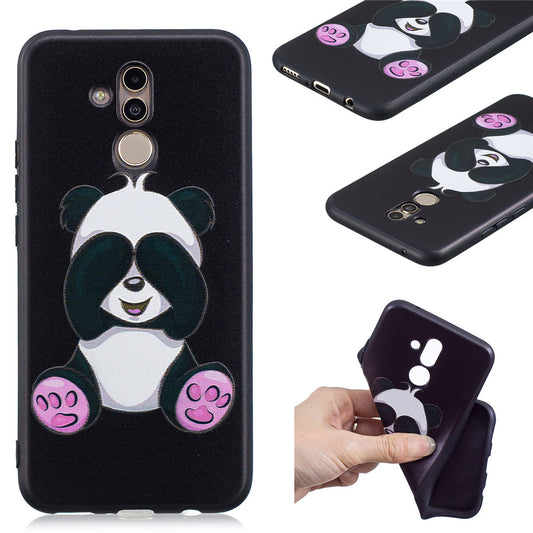 Soft shockproof panda fashion TPU case, for Huawei Mate 20  lite  panda
