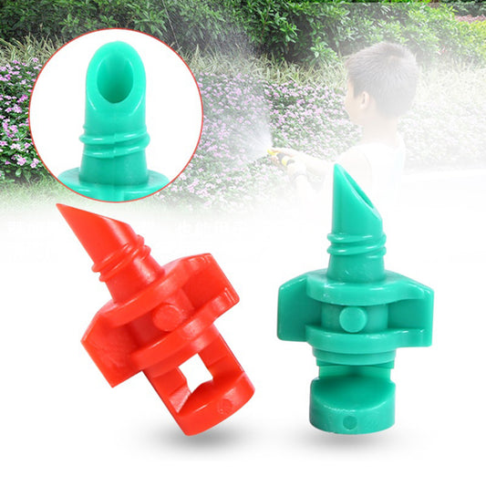 50Pcs 180/360 Degree Lawn Sprinkler Garden Water Spray Durable Misting Nozzle