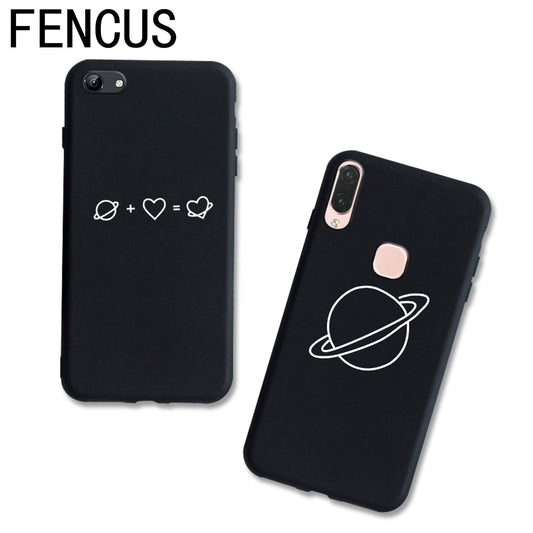 Vivo V5 V5s V5 Lite Y65 Y66 Y67 Y69 Cover Star Moon Soft Matte Phone cases