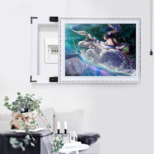 Taurus Girl 5D Partial Diamond Embroidery Painting DIY Cross Stitch Wall Decor