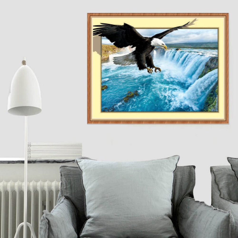 Orangutan Eagle Dog Tiger Cross Stitch Embroidery Decor Full Diamond Painting