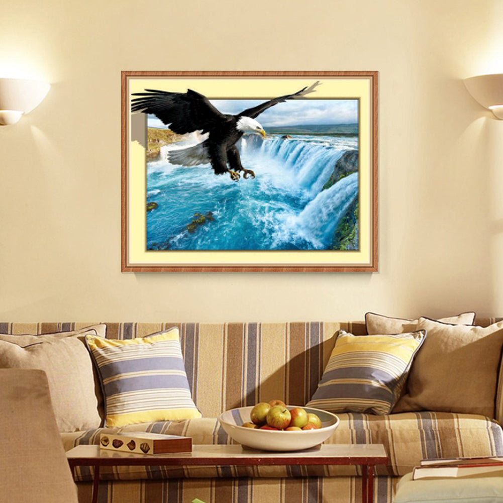 Orangutan Eagle Dog Tiger Cross Stitch Embroidery Decor Full Diamond Painting