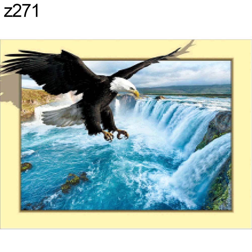 Orangutan Eagle Dog Tiger Cross Stitch Embroidery Decor Full Diamond Painting