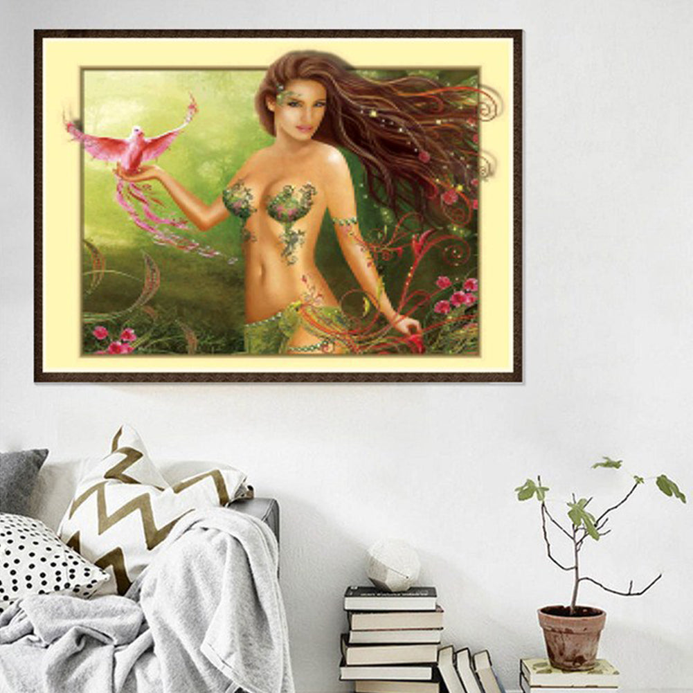 Orangutan Eagle Dog Tiger Cross Stitch Embroidery Decor Full Diamond Painting