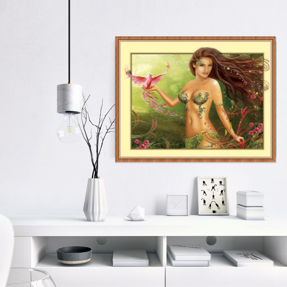 Orangutan Eagle Dog Tiger Cross Stitch Embroidery Decor Full Diamond Painting