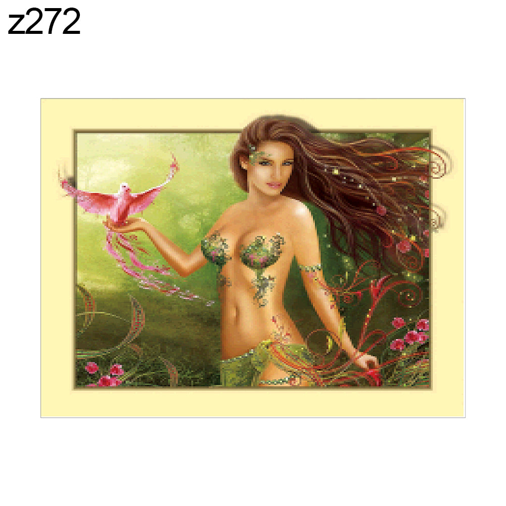 Orangutan Eagle Dog Tiger Cross Stitch Embroidery Decor Full Diamond Painting