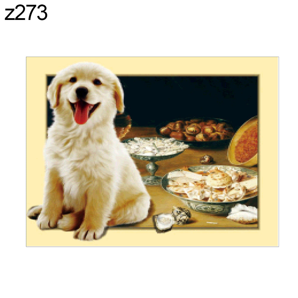 Orangutan Eagle Dog Tiger Cross Stitch Embroidery Decor Full Diamond Painting